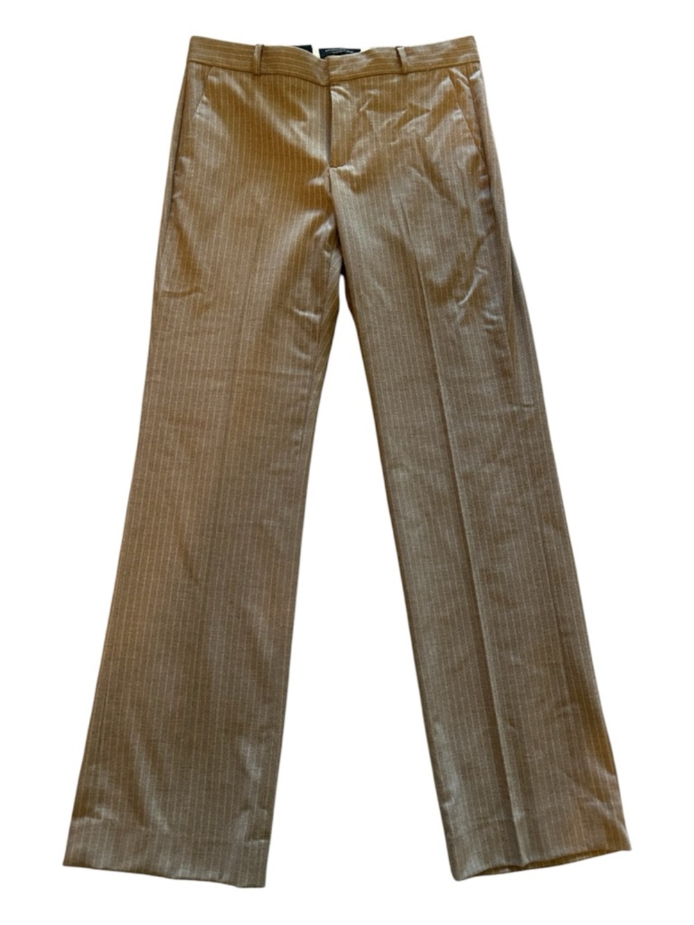 Banana Republic Grey & Tan Pinstriped Dress Pants